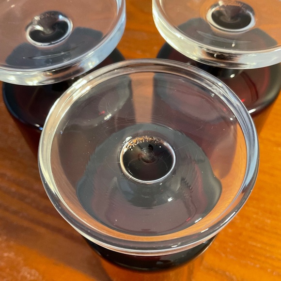 Vintage Luminarc Cavalier Ruby Red 4 oz Glassware 4” - Made in France - Picture 9 of 16